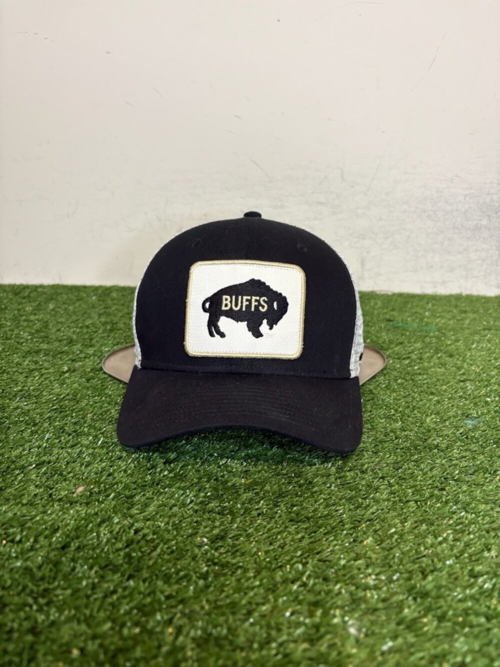 Colorado Buffaloes hat cap snap back white black nike trucker mesh classic99